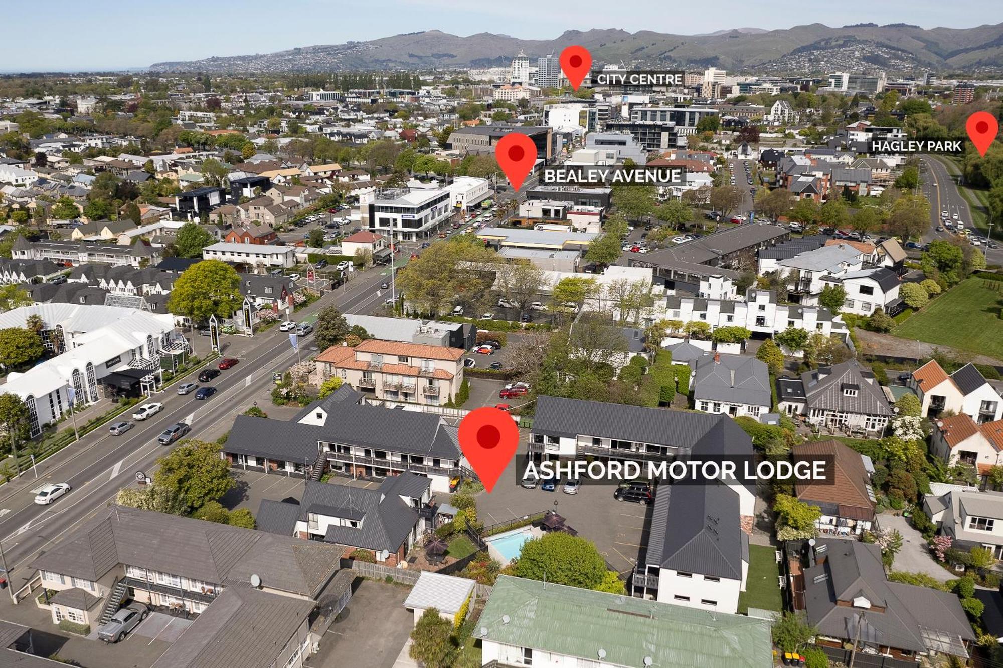 Ashford Motor Lodge Christchurch Dış mekan fotoğraf